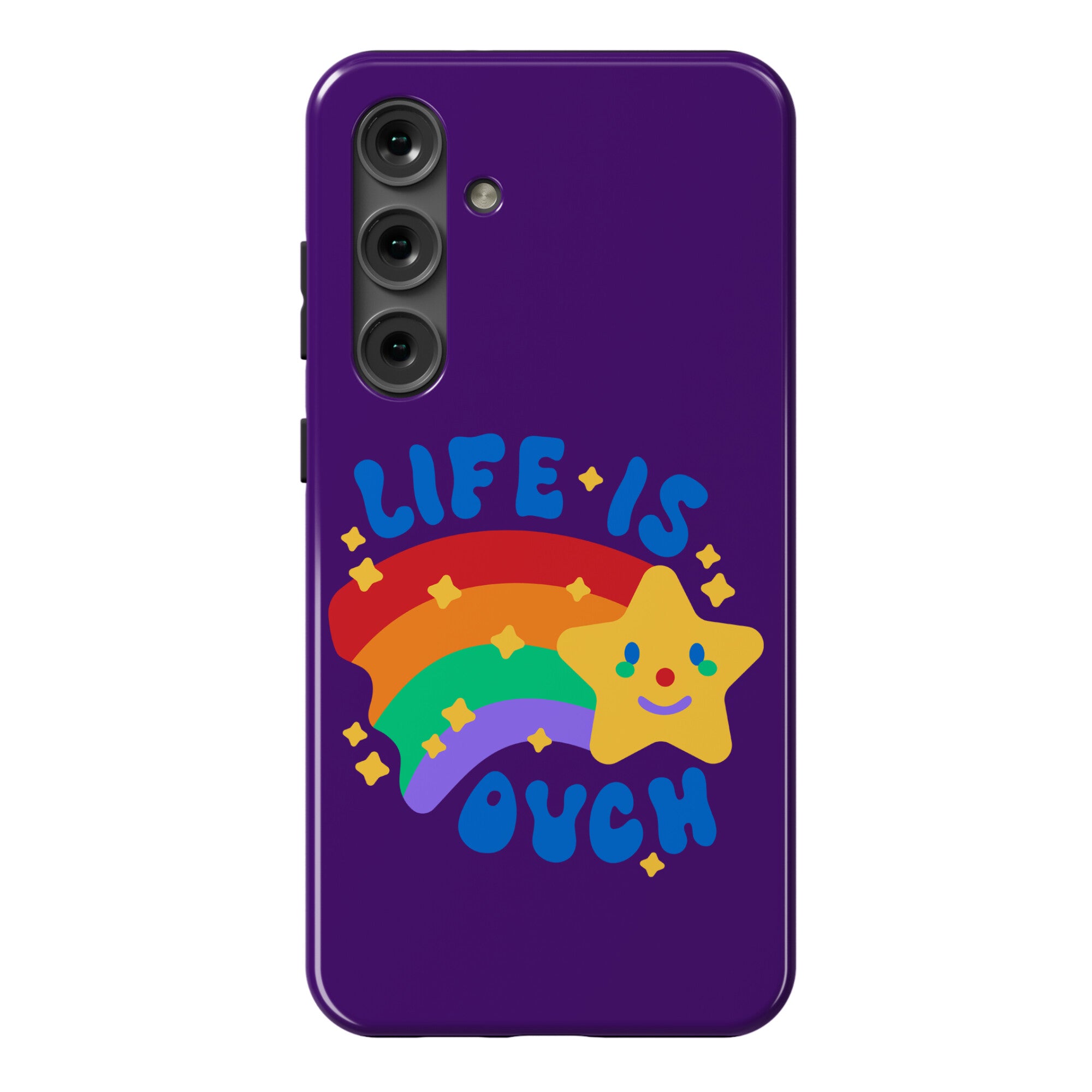Life Is Ouch Shooting Star Phone Case